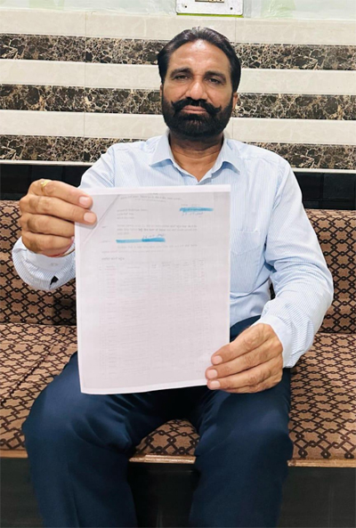 Demand to complete the repair work of the link road from village Sawara to Biro Majri soon.